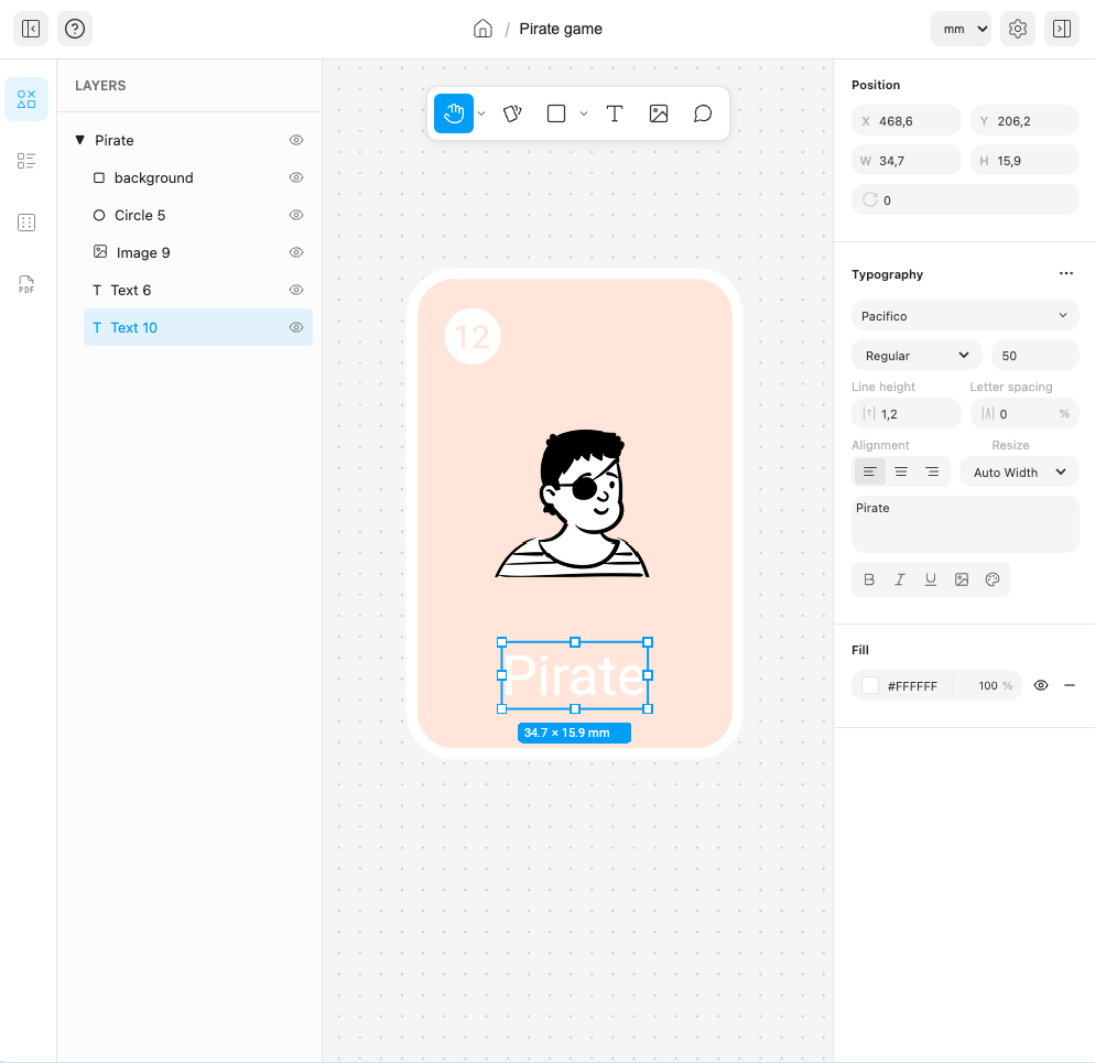 Card Game design tool